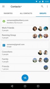Контакты от BlackBerry 2.2451.2. Скриншот 3