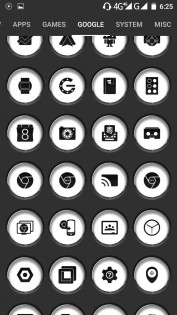 Jaron XB White — Icon Pack 1.5. Скриншот 2