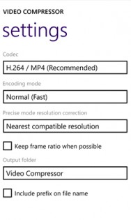 Video Compressor. Скриншот 4