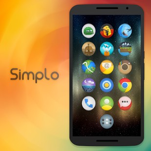 Simplo - Icon Pack 3.4. Скриншот 1