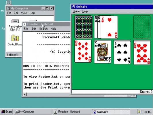 Windows 95 полностью перенесли в браузер