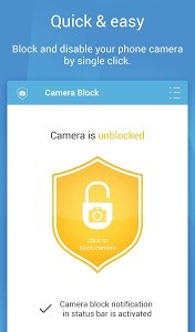 Camera Blocker 2.09. Скриншот 1