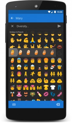 Приложение Textra SMS приносит новые Emoji из Android 6.0.1 на KitKat и Lollipop