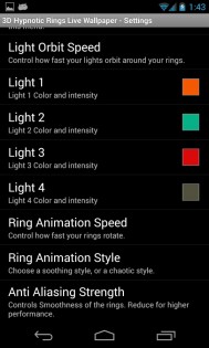 3D Hypnotic Spiral Rings Free 1.3. Скриншот 2