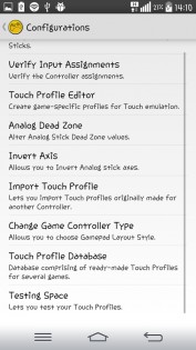 Game Controller 2 Touch 1.2.8. Скриншот 6