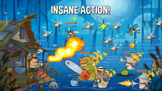 Swamp Attack. Скриншот 4