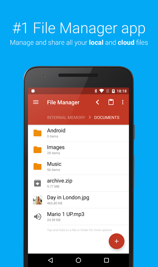 скачать файл менеджер для android