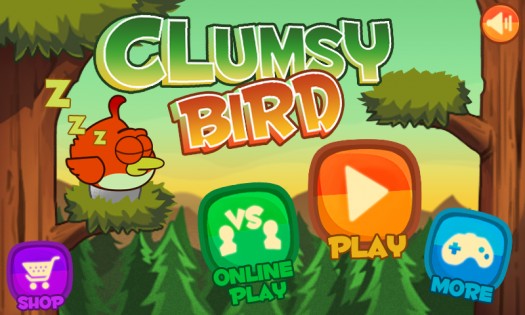Clumsy Bird 1.8. Скриншот 1