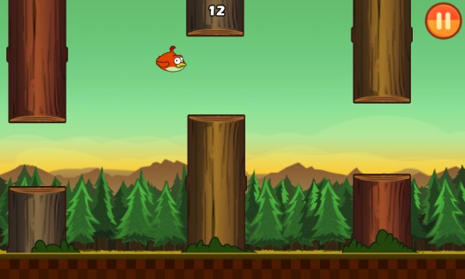 Clumsy Bird 1.8. Скриншот 2