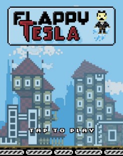 Flappy Tesla 1.2. Скриншот 1