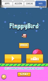 Floppy bird 1.4. Скриншот 1