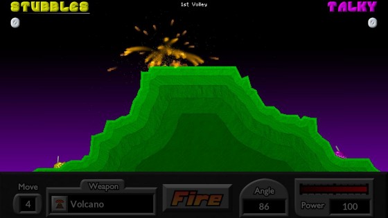 Pocket Tanks 2.7.5. Скриншот 1