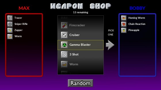 Pocket Tanks 2.7.8. Скриншот 2