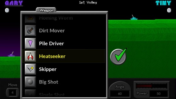 Pocket Tanks 2.7.8. Скриншот 3