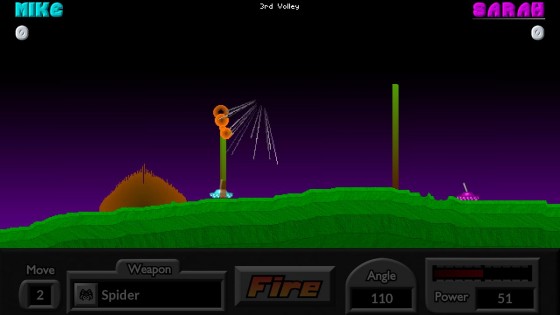 Pocket Tanks 2.7.8. Скриншот 5