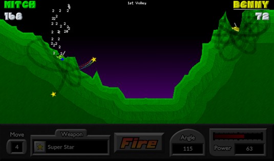 Pocket Tanks 2.7.5. Скриншот 12