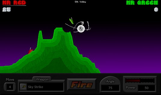 Pocket Tanks 2.7.5. Скриншот 14