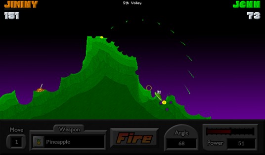 Pocket Tanks 2.7.8. Скриншот 16