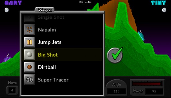 Pocket Tanks 2.7.8. Скриншот 19