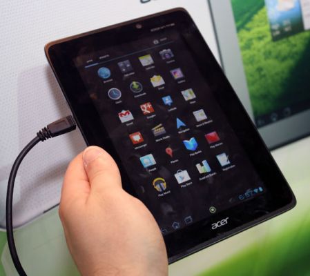 Acer представляет дешевые планшеты
