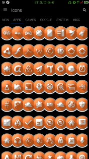 Enyo Orange — Icon Pack 1.8. Скриншот 1