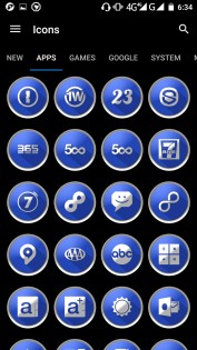 Enyo Blue — Icon Pack 1.8. Скриншот 2