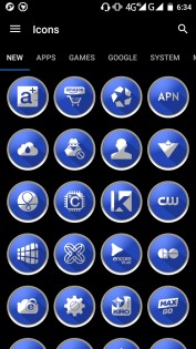 Enyo Blue — Icon Pack 1.8. Скриншот 1