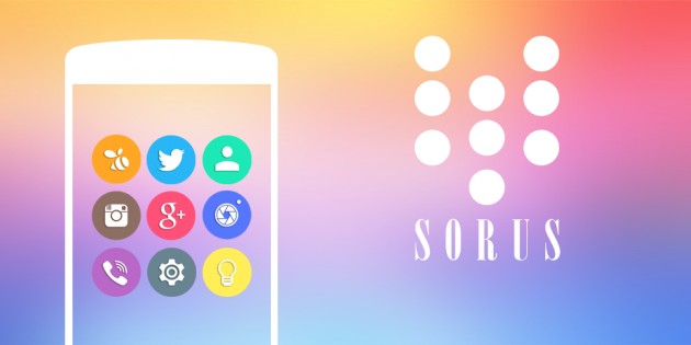 Sorus — Icon Pack. Скриншот 1