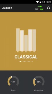 AudioFX 2.1.0. Скриншот 1