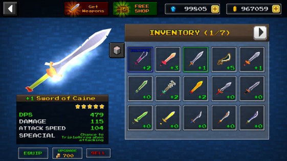 Pixel Blade M 9.5.9. Скриншот 10