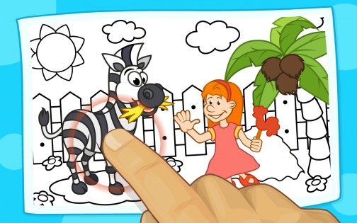 Coloring Book - Tap and Color Lite 1.8.9. Скриншот 3