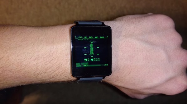 Приложение Fallout Pip-Boy можно запустить на часах с Android Wear