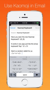 Kaomoji Keyboard. Скриншот 4