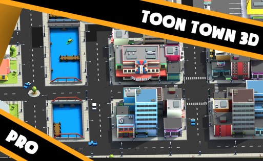 Toon Town 3D Live Wallpaper 1.02. Скриншот 2