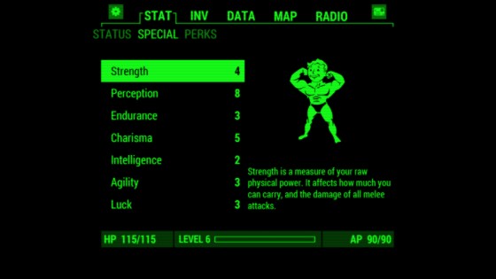 Fallout Pip-Boy 1.2. Скриншот 1