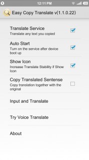 Easy Copy Translate 1.2.0. Скриншот 1