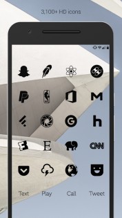 Flight Dark Icons 3.6.7. Скриншот 3