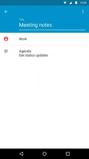 Заметки от BlackBerry 2.2511.2. Скриншот 1