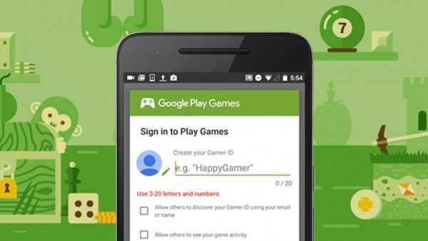 В Google Play Games появятся игровые ники