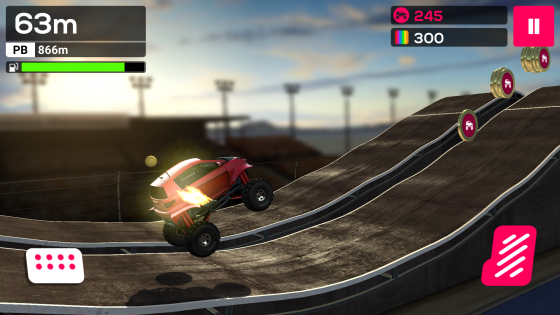 MMX Hill Dash 2.0.14146. Скриншот 2