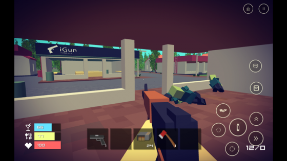 Action Pixel - Survival Day 1.001. Скриншот 1