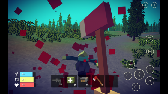 Action Pixel - Survival Day 1.001. Скриншот 4