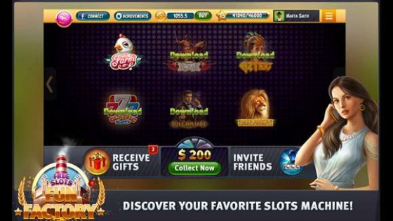 Free Slots Fun Factory. Скриншот 1