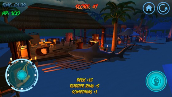 Shark Attack 3D Simulator 1.1. Скриншот 3