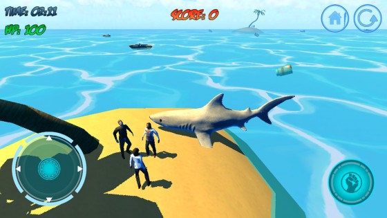 Shark Attack 3D Simulator 1.1. Скриншот 5