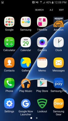 Как выглядит TouchWiz на новых Samsung Galaxy S7