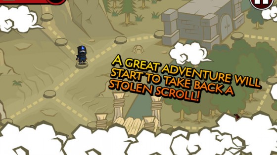 Ninjas — STOLEN SCROLLS 1.1. Скриншот 2