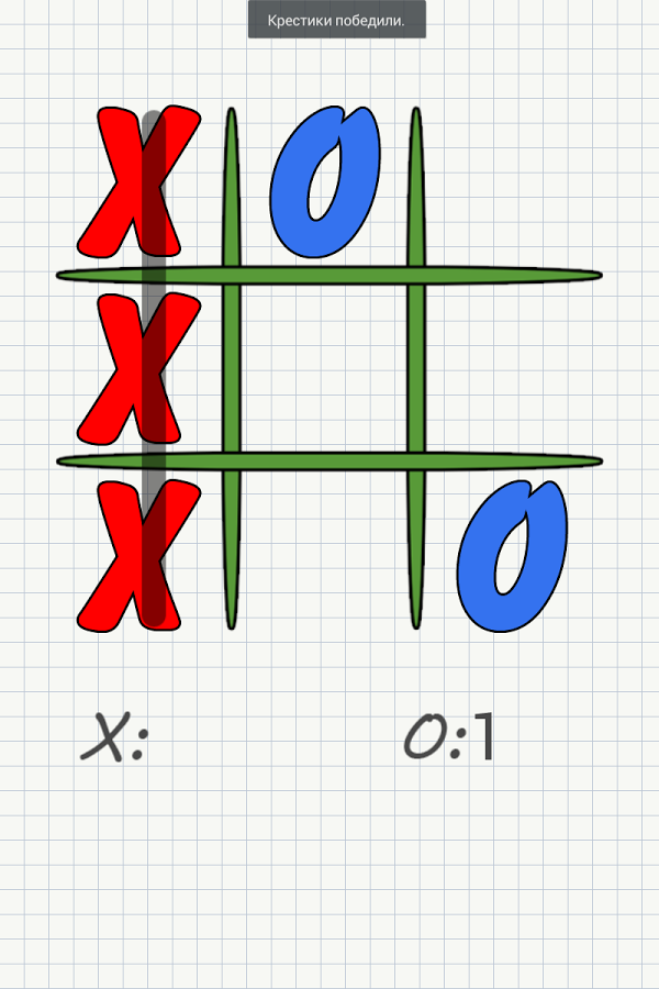 Выиграть в крестики нолики 3х3 схема с картинками