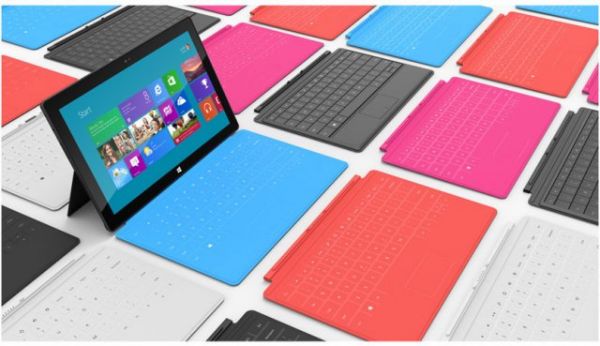 Microsoft  выпускает собственный планшет, под управлением Windows 8