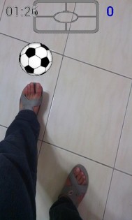 Kick Ball (AR Soccer) 1.15. Скриншот 1